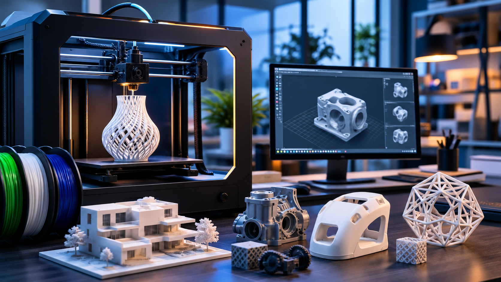 Criação e prototipagem com impressão 3D